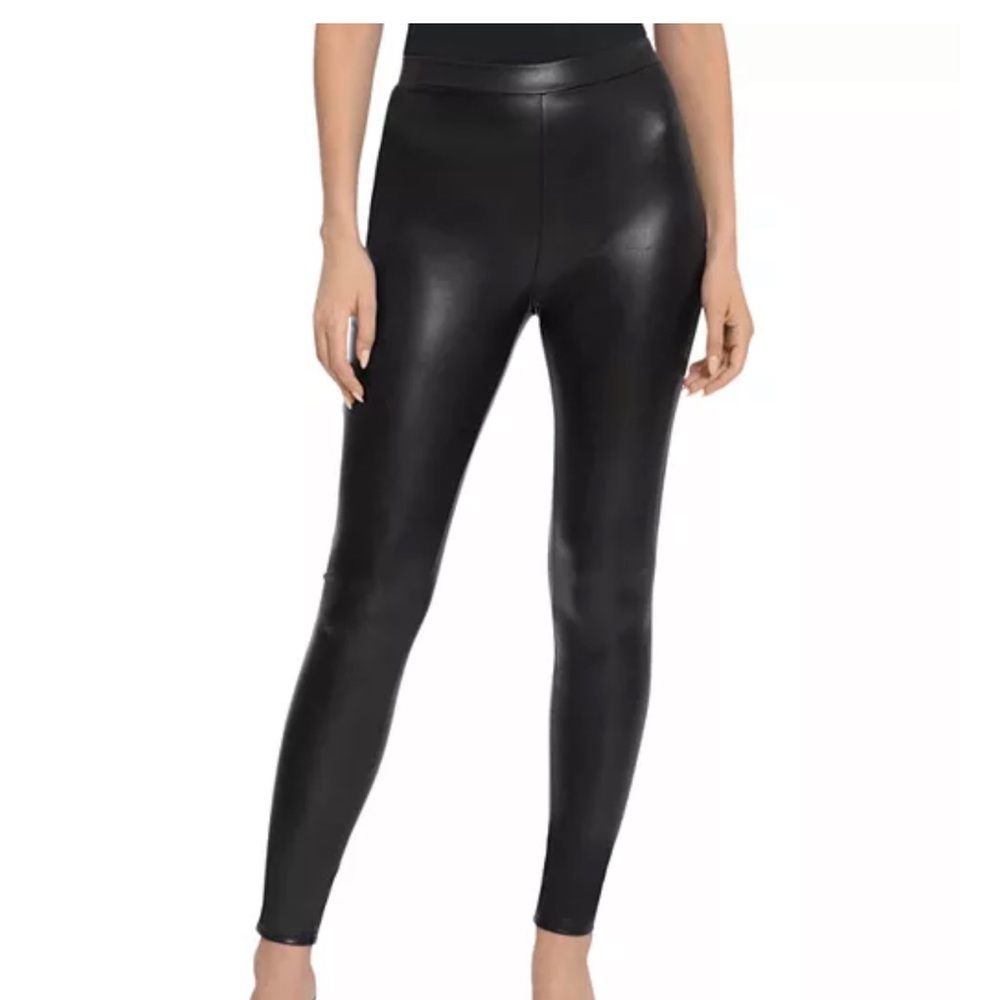 BAGATELLE Faux Leather Liquid Leggings M. Great condition !